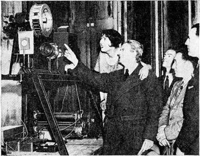 How old was Baird when he demonstrated the first working TV?