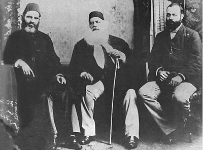 What was Syed Ahmad Khan's profession(s)?