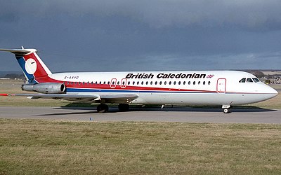 What was the original name of the airline that became British Caledonian?