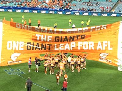 Where do the Greater Western Sydney Giants play most of their home matches?