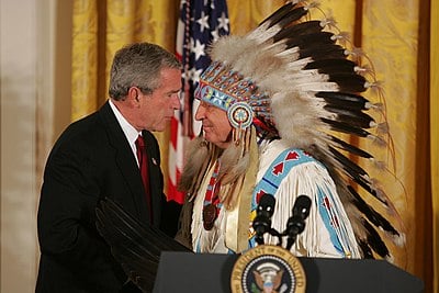 Who is the Native American that was elected to the US Senate after Campbell?