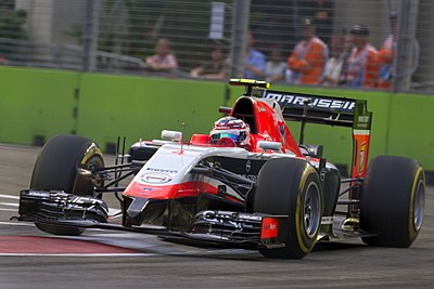What was Marussia F1 Team's constructor name during the 2015 season?