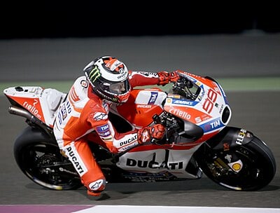 In what year did Jorge Lorenzo move to MotoGP?