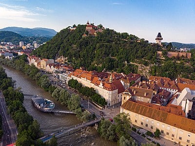 What UNESCO designation does Graz's historic center hold?