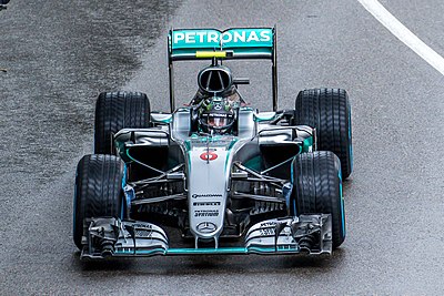 In which year did Nico Rosberg win the Formula One World Championship?