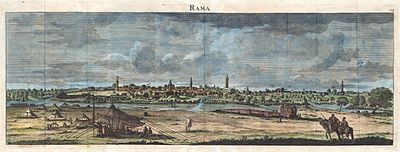 What is the approximate percentage of Arab population in Ramla today?