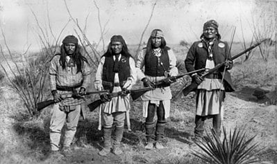 What was Geronimo's original Apache name?