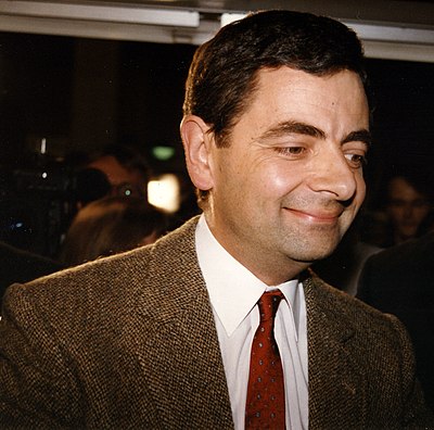 What is the name of the BBC sitcom where Rowan Atkinson played a police inspector?