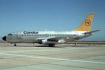 In which year did Condor take over its rival Condor-Luftreederei?