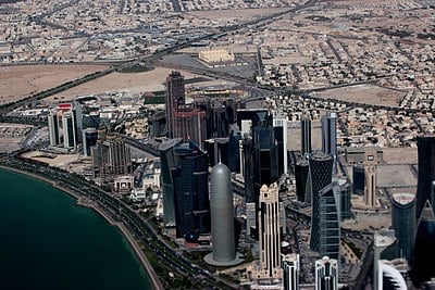 What is the meaning of "Doha" in Arabic?