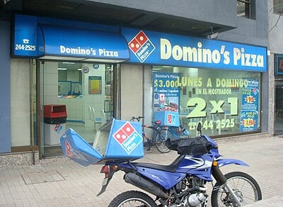 In which year was Domino's founded?