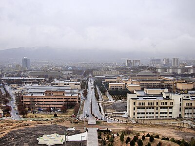 What is the rank of Tabriz in terms of population in Iran?
