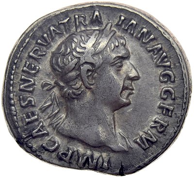 Who declared Trajan as "optimus princeps" or "best ruler"?