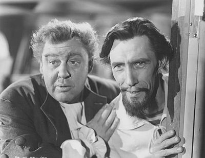 Which genre was John Carradine NOT notably known for?