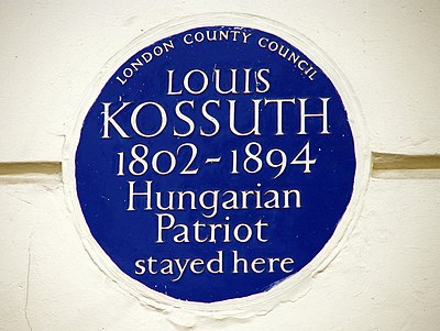 Which American journalist admired Kossuth?
