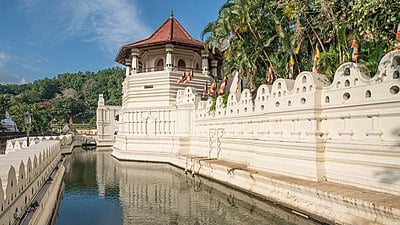 In which year was Kandy declared a UNESCO World Heritage Site?