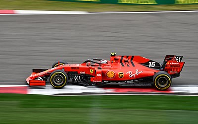 What was the first team to affiliate with Leclerc's Formula One team?
