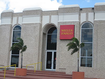 What was the significant merger in Wells Fargo's history in 1998?