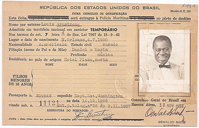 Which nation is Louis Armstrong a citizen of?