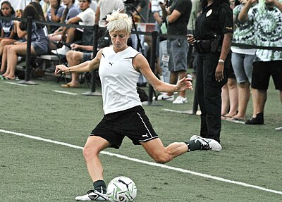 What position does Megan Rapinoe play in soccer?