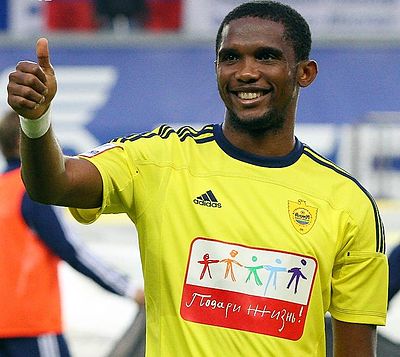 In which of the following events did Samuel Eto'o participate? [br](Select 2 answers)