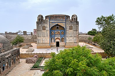 Which dynasty ruled over Sindh when Hyderabad was founded?