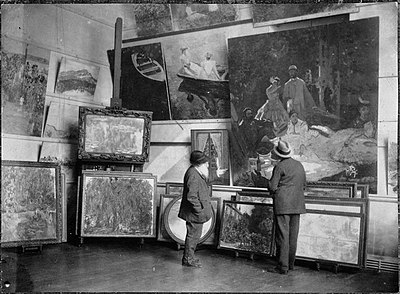 Who introduced Monet to plein air painting?