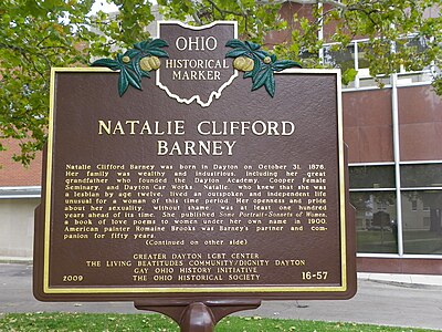 What was Natalie Clifford Barney's nickname?