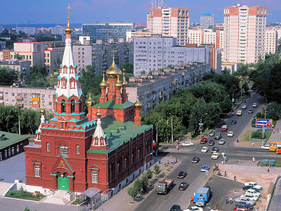 What is the rank of Perm in terms of population among Russian cities?
