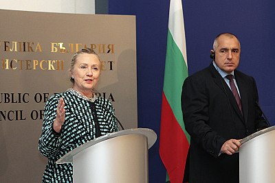 What is an ongoing issue within Bulgaria related to the media under Borisov?