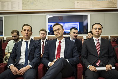 Which of the following organizations has Alexei Navalny been a member of? [br](Select 2 answers)