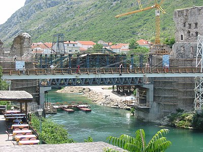 What is the famous annual event held in Mostar?