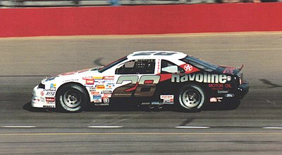 Did Davey Allison drive for a family member's racing team?