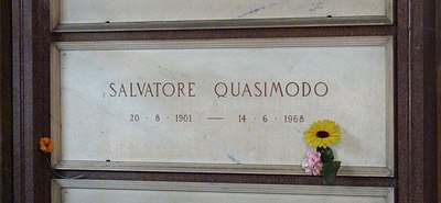 In which year was Salvatore Quasimodo born?
