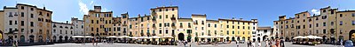 Which famous annual event takes place in Lucca?