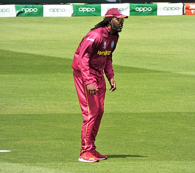 How many triple centuries has Gayle scored in Test cricket?