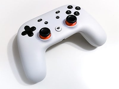 Which company's cloud gaming service was NOT a competitor to Google Stadia?