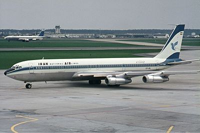 Which airport in Tehran serves as the headquarters for Iran Air?