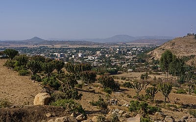 What is the main language spoken in Axum?