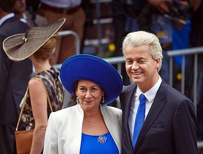 Which political party does Geert Wilders lead?