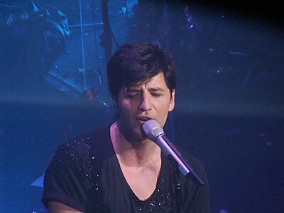 In which country did Sakis Rouvas perform a peace concert in 1997?