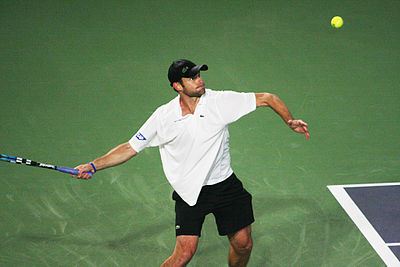 Who ended Roddick's last professional tournament?