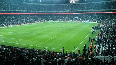 What is the nickname of Beşiktaş J.K.'s stadium, Vodafone Park?
