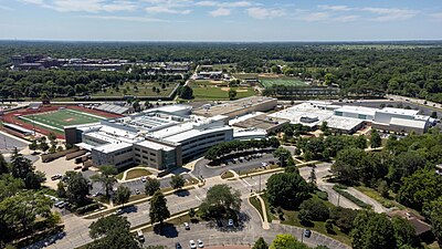 What is the largest employer in Naperville?