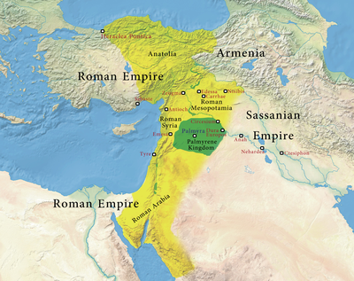 Who were Palmyra's enemies during Odaenathus' reign?