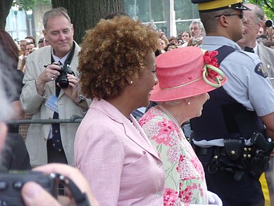 Michaëlle Jean supports which Canadian entity?