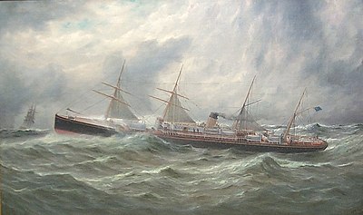 What was the White Star Line's strategy to stand out in the shipping market?
