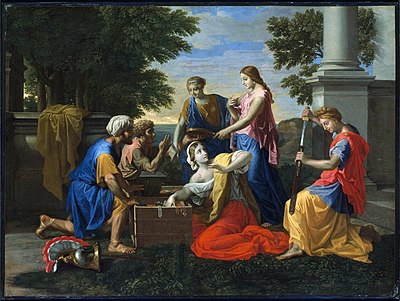 Which High Renaissance artist influenced Poussin's style?