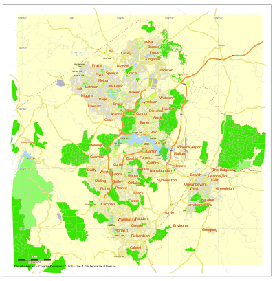 Has Canberra at any point in time been the capital city of [url class="tippy_vc" href="#1257"]Australia[/url]?