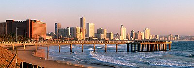 Which ethnic group has the largest population in Durban?